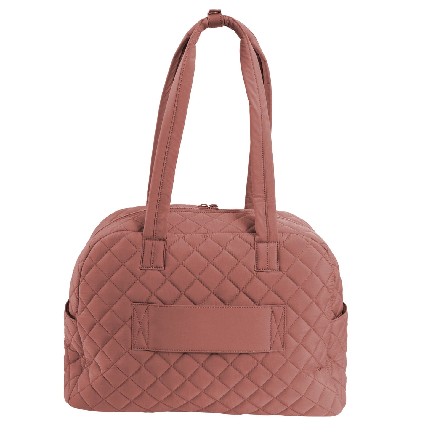 Ellen Tracy 20 Inch Diamond Nylon Quilted Travel Duffel