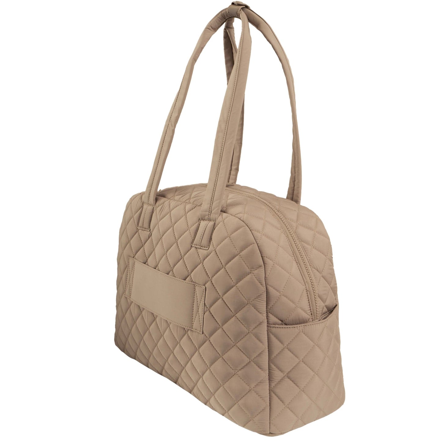 Ellen Tracy 20 Inch Diamond Nylon Quilted Travel Duffel