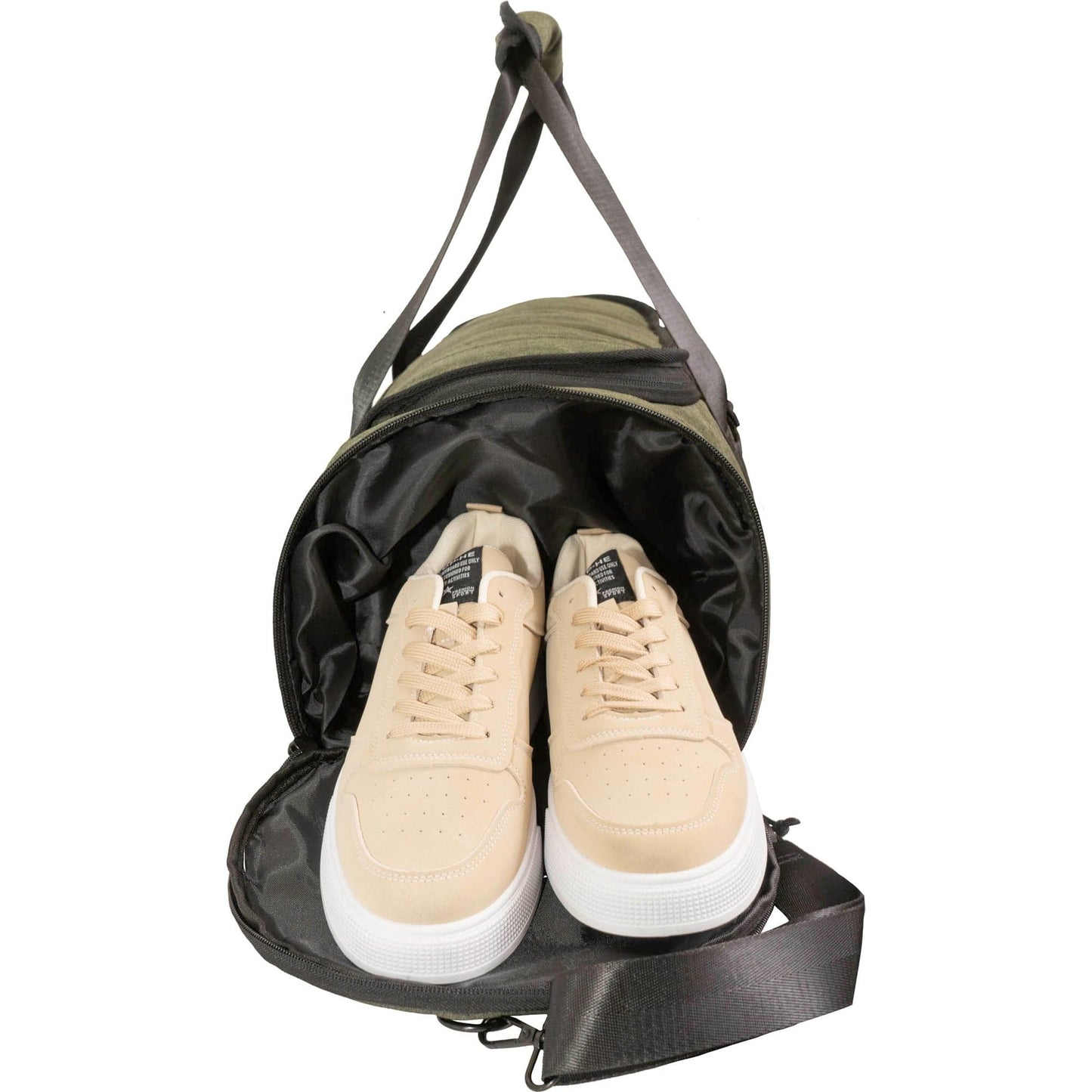 The Artemis | 20-In Two Tone Nylon Weekender Duffle