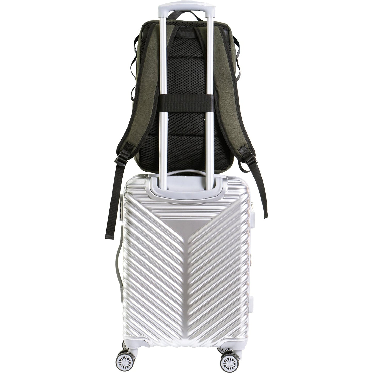 The Artemis | 18-In Two Tone Nylon Workbook Backpack