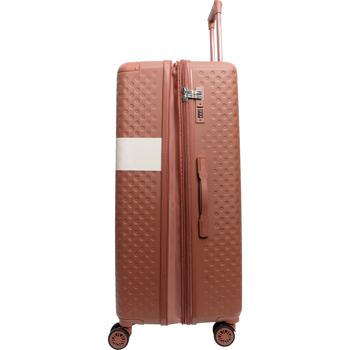 Max Studio Tonal Tufted ABS 2-Piece Hard-Sided Luggage Set