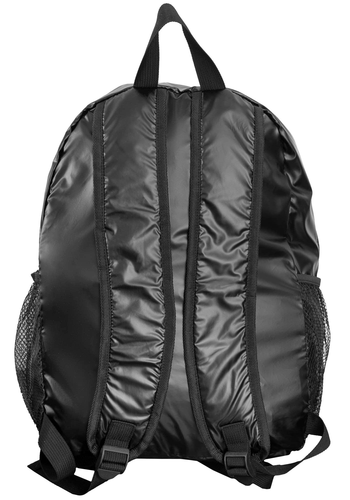 Boarding Pass Recycled Metallic Foldable & Packable Pouch Backpack