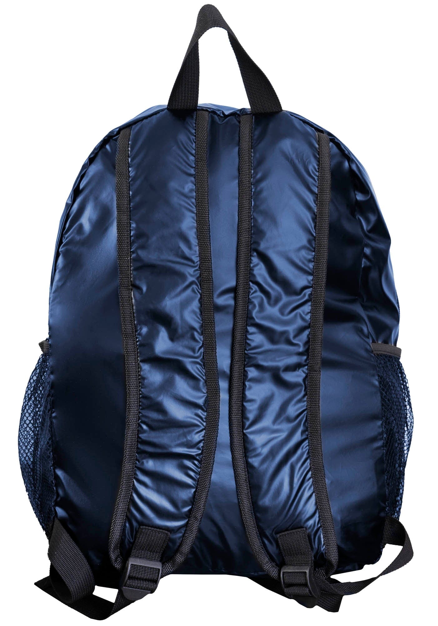 Boarding Pass Recycled Metallic Foldable & Packable Pouch Backpack