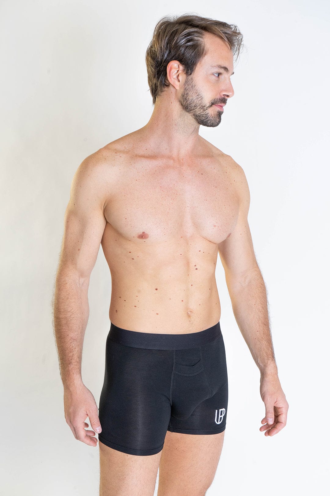 UP Boxers Midnight Black Modal Boxer Brief