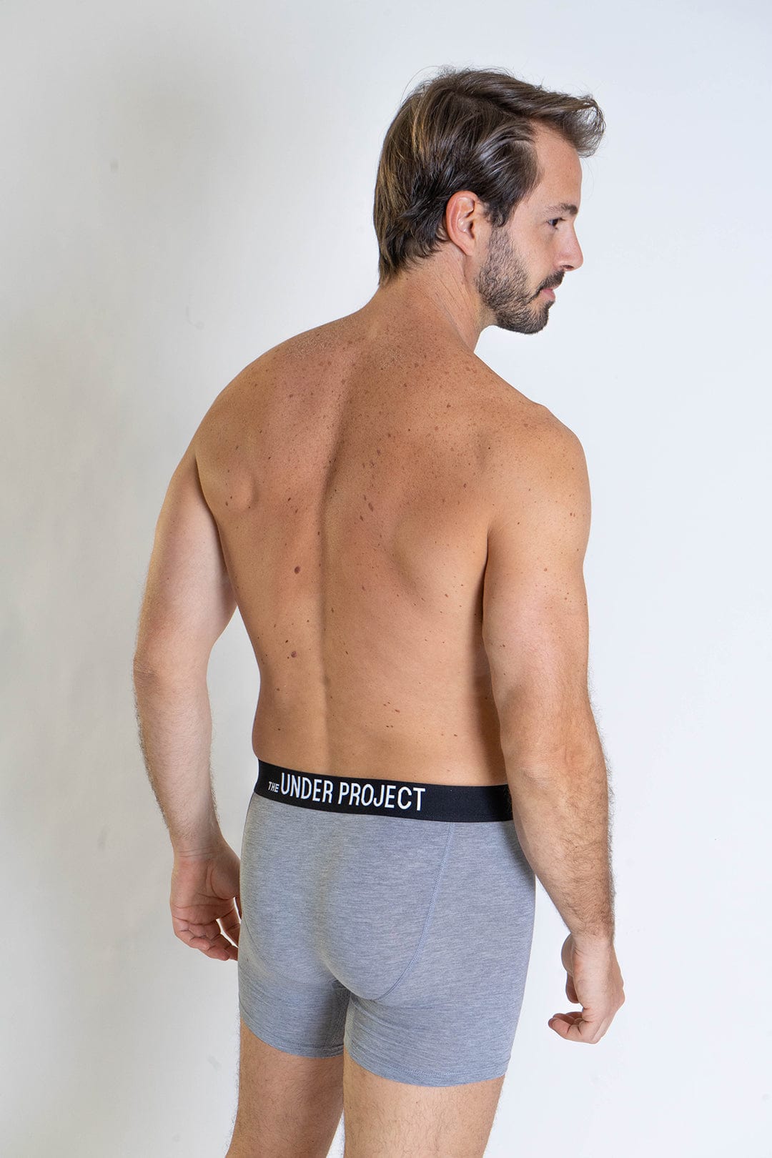 UP Boxers Heather Gray Modal Boxer Brief