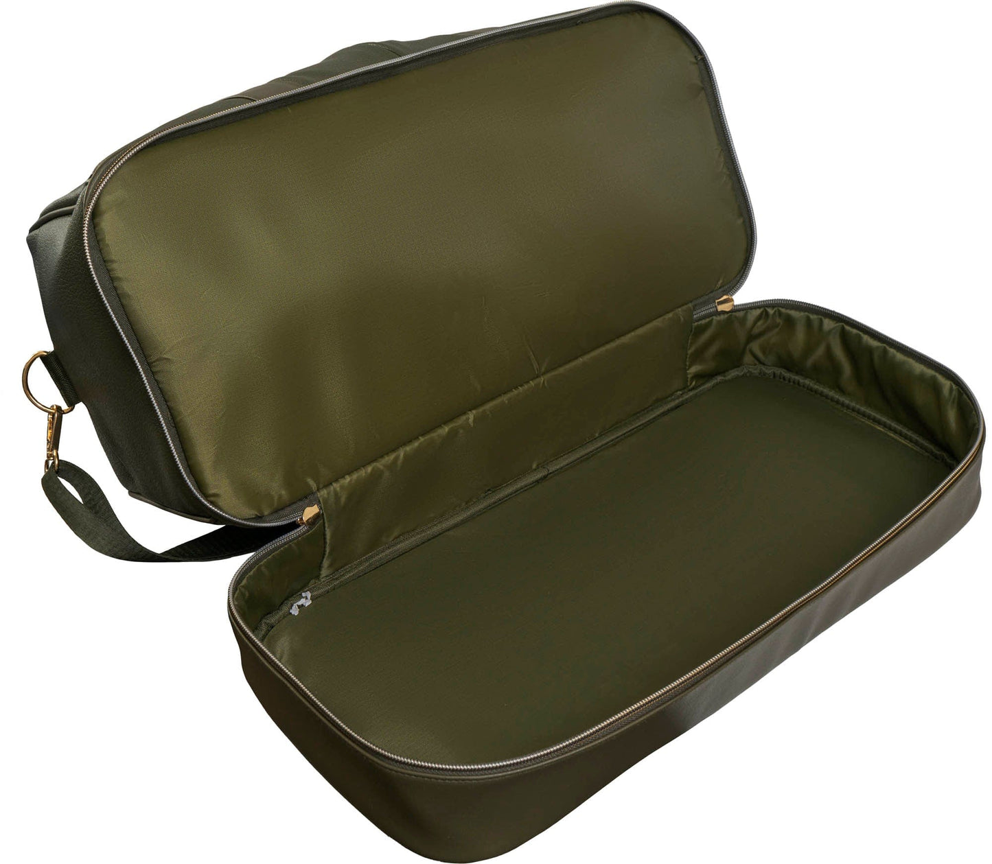 Ellen Tracy 20 Inch Pebble Grain Pocket Drop Bottom Duffel