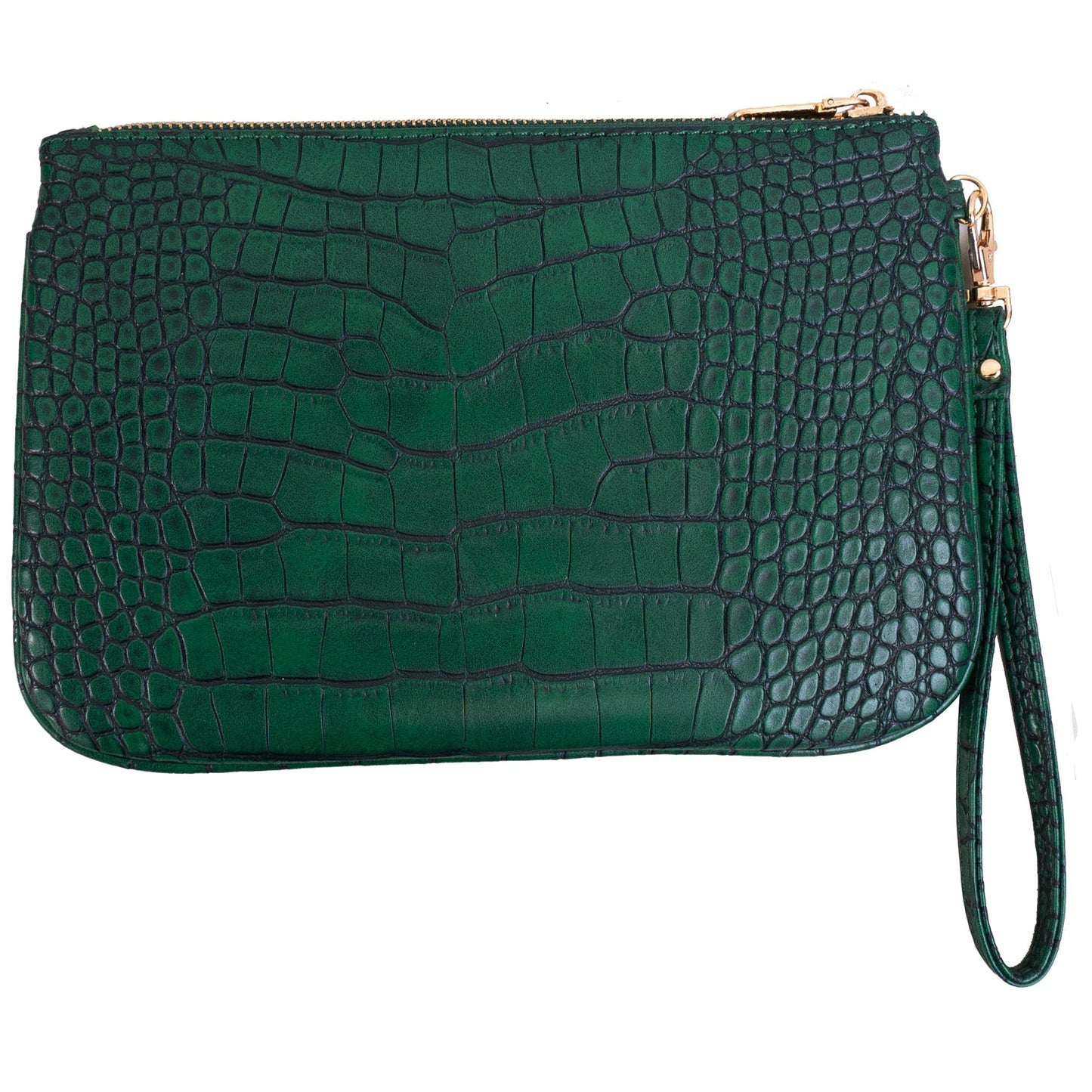 Ellen Tracy Croco Wristlet