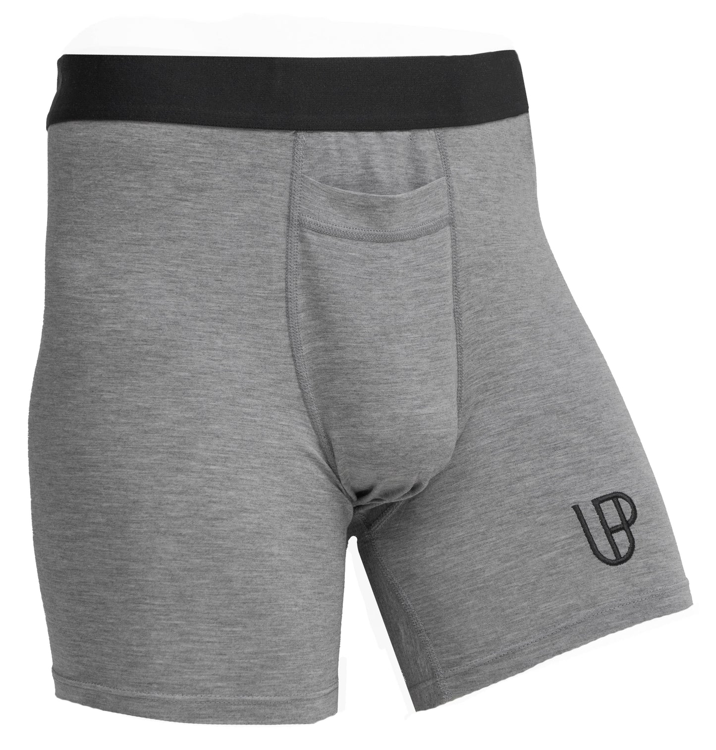 UP Boxers Heather Gray Modal Boxer Brief