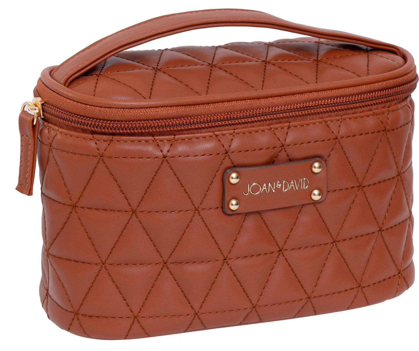 Joan & David The Triangle Quilted 4 Piece Cosmetic Bag Set