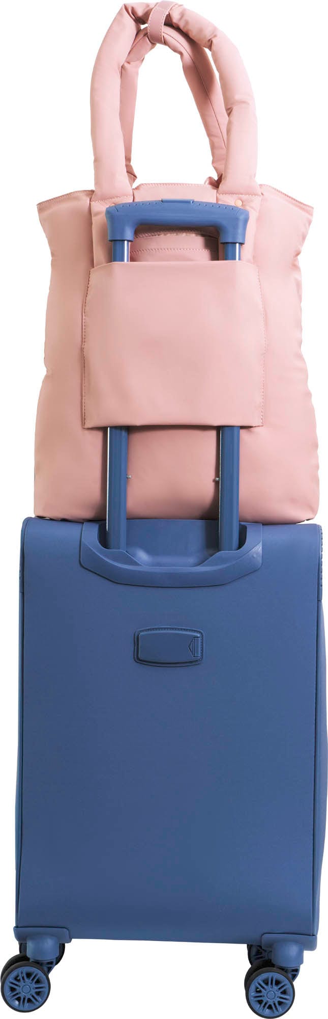 Joan and David Cargo Puffer Nylon Tote