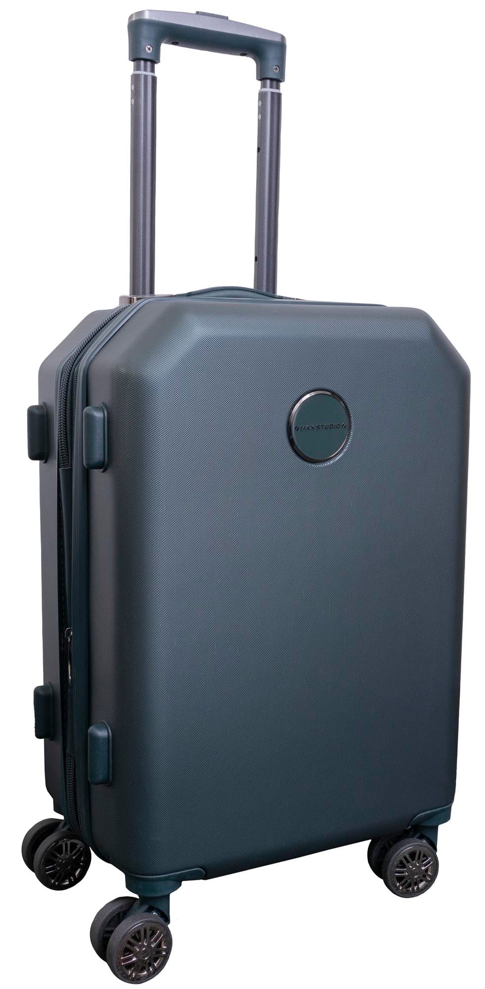 Max Studio ABS Hard Sided 3-Piece The Hexagon Luggage Set