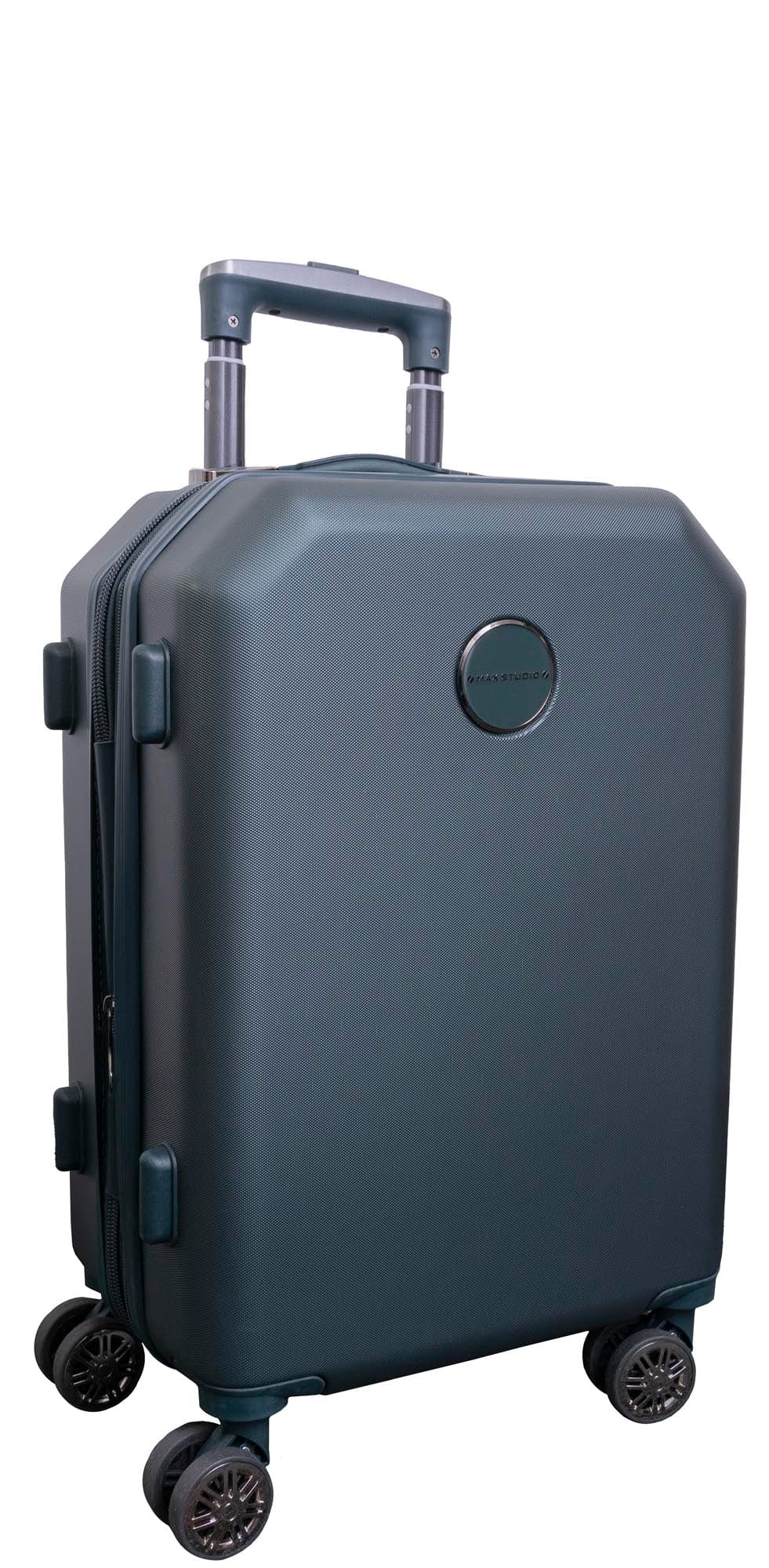 Max Studio ABS Hard Sided 3-Piece The Hexagon Luggage Set