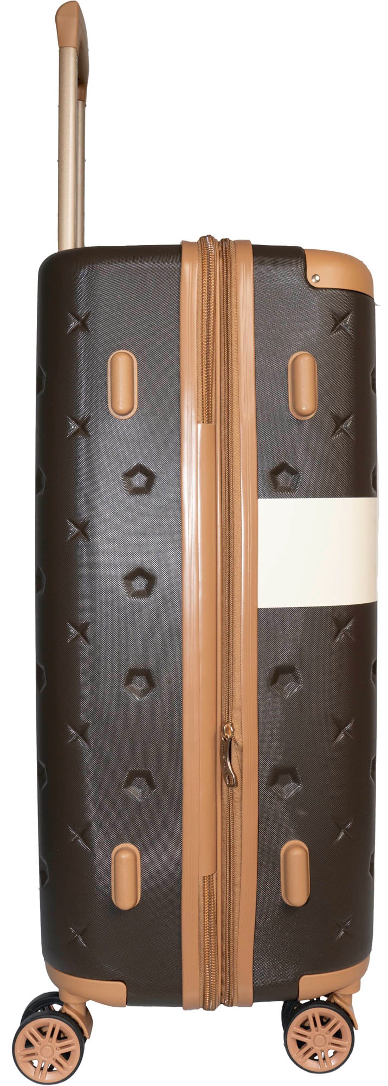 Max Studio Hard Sided ABS 3-Piece The Bucharest  Luggage Set