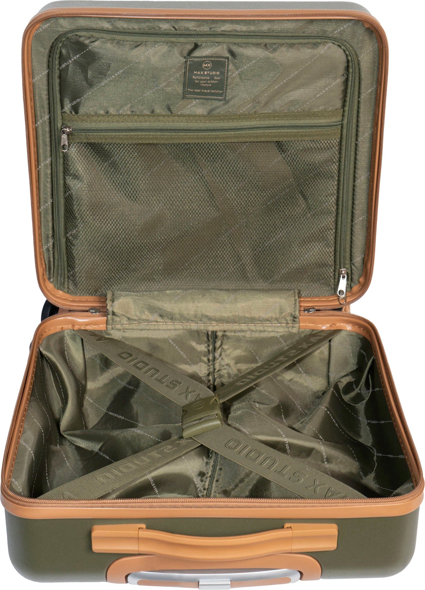 Max Studio ABS 3-Piece Hard Sided The Lisbon Luggage Set