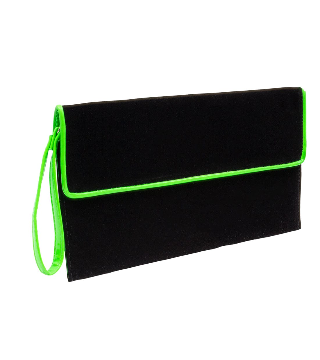 Giannini 4 Pack Velvet & Neon Large Clutch Wristlet Pouch