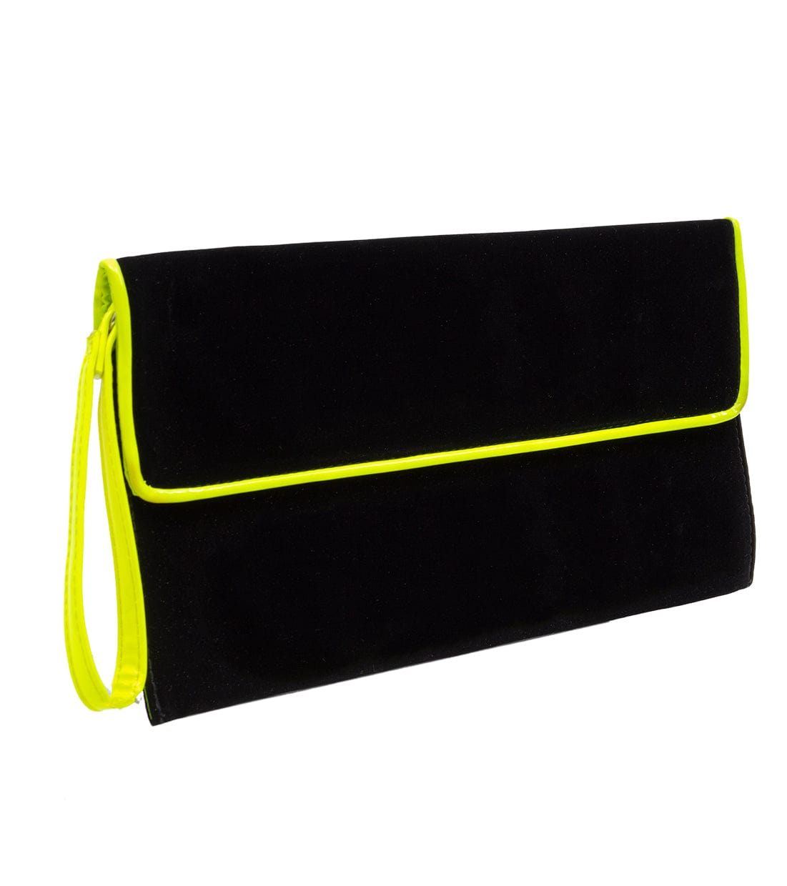 Giannini 4 Pack Velvet & Neon Large Clutch Wristlet Pouch