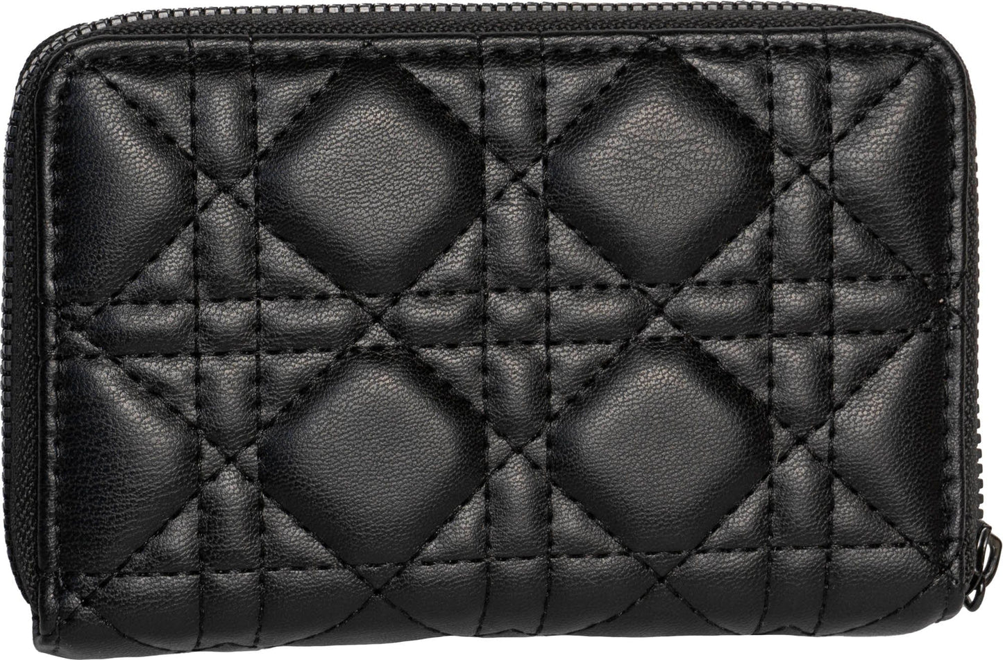 Rebecca & Rifka Smooth Geometric Quilt Medallion Zip Indexer Wallet