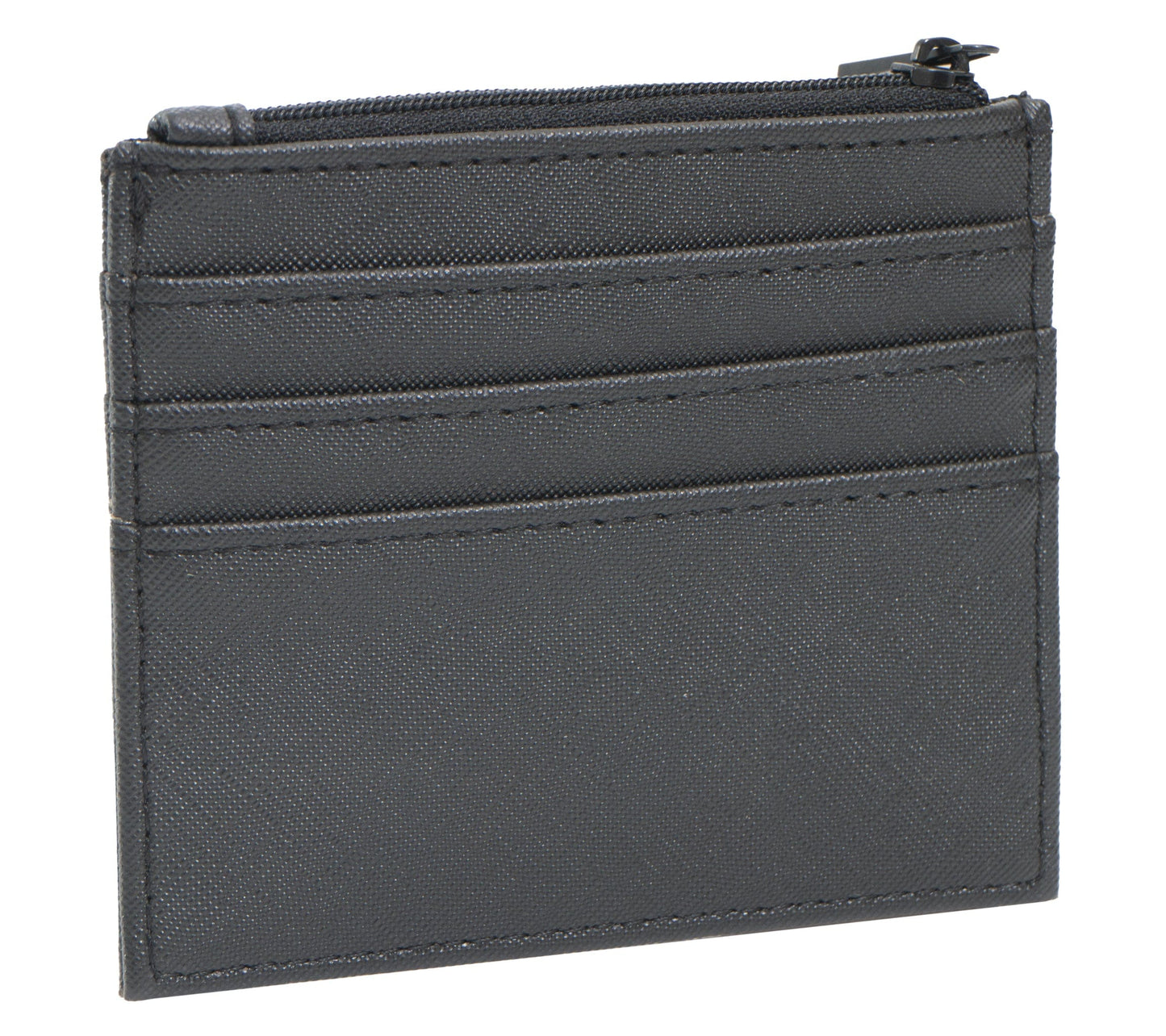 Rebecca & Rifka Saffiano Emblem Snap ID Card Holder