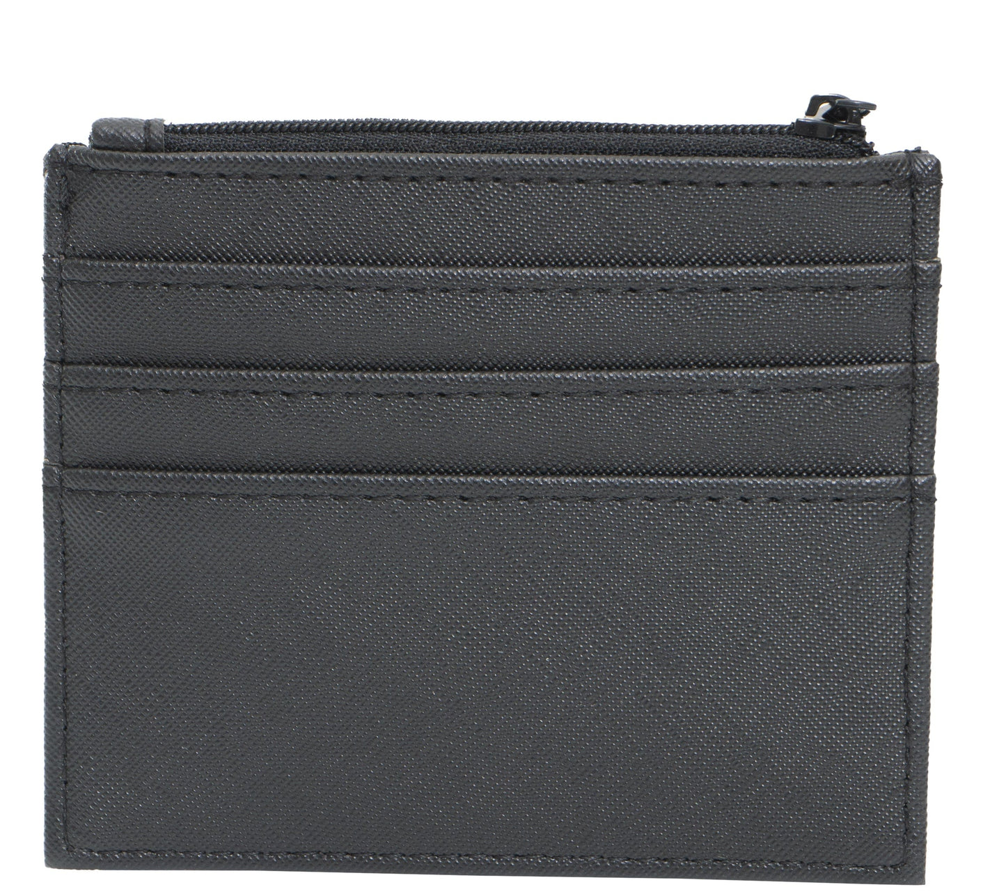 Rebecca & Rifka Saffiano Emblem Snap ID Card Holder