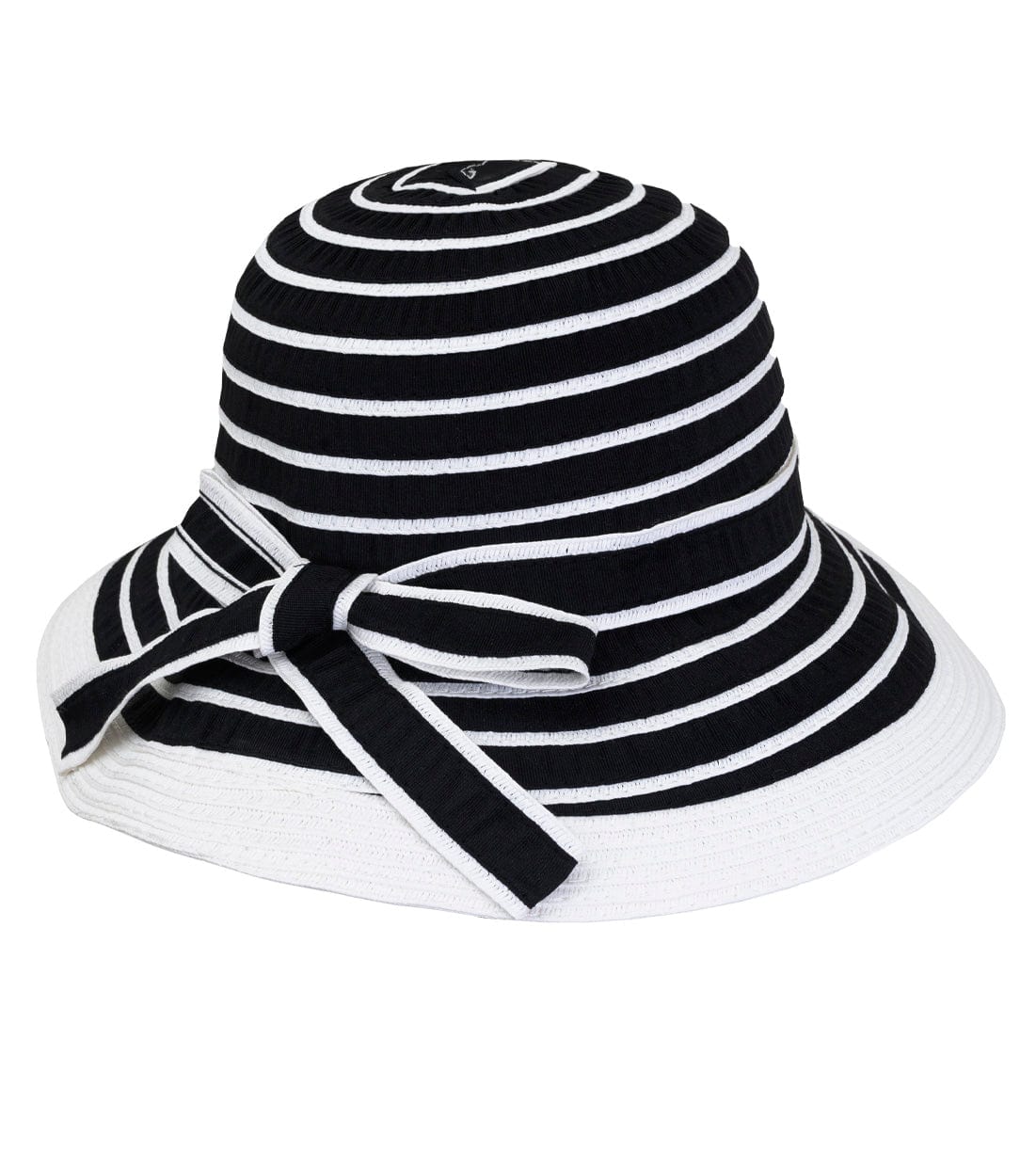 Magid Striped Cotton Foldable Bucket Hat