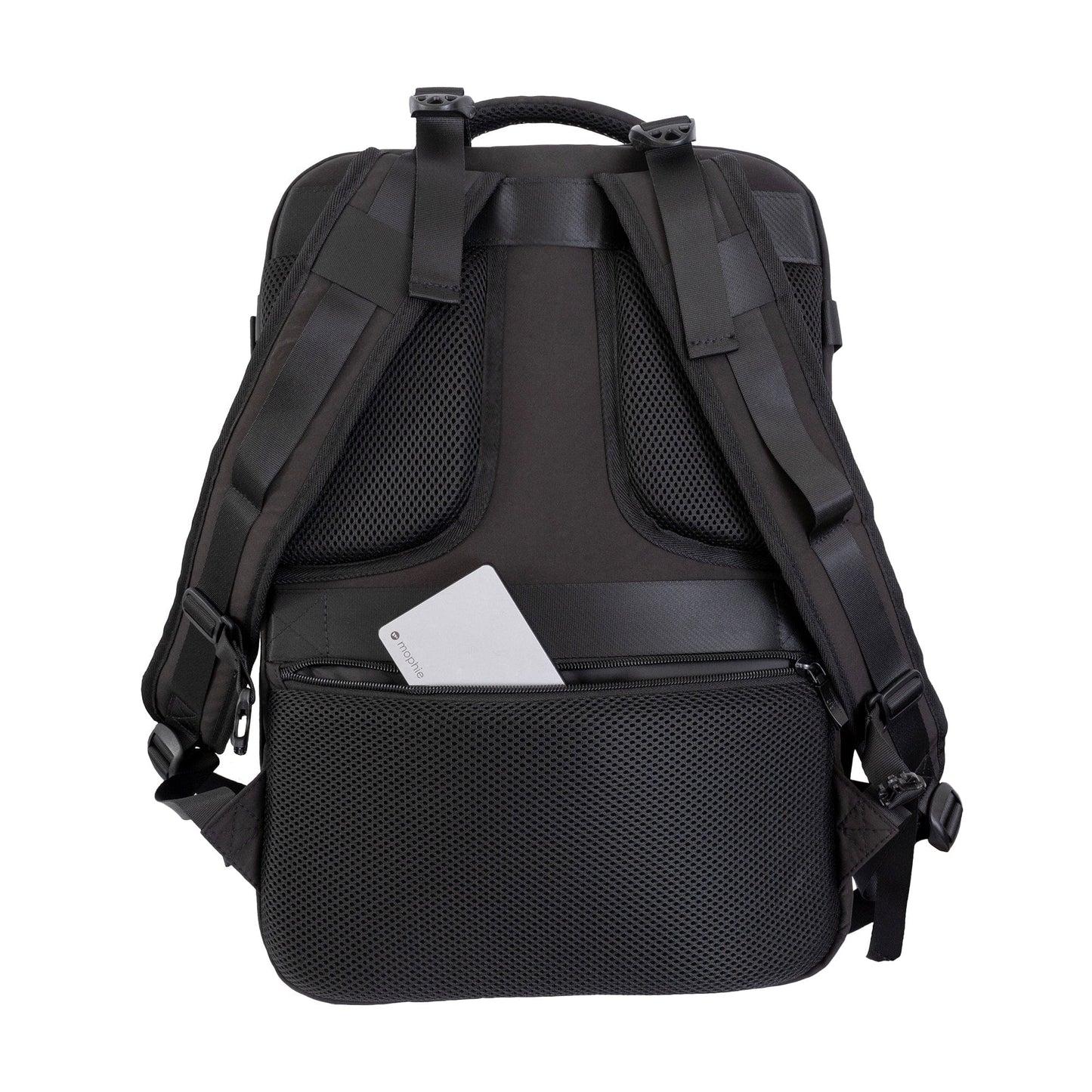 Jack Abrahams The Diego 19-In Nylon Travel Backpack with Shoe Compartment