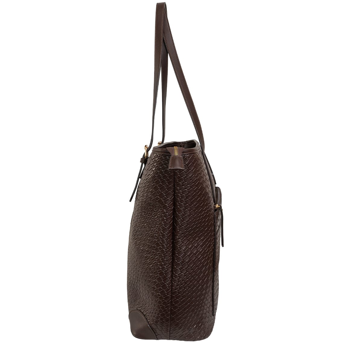 Ellen Tracy 18 Inch Croco Large Travel Workbook Tote Bag