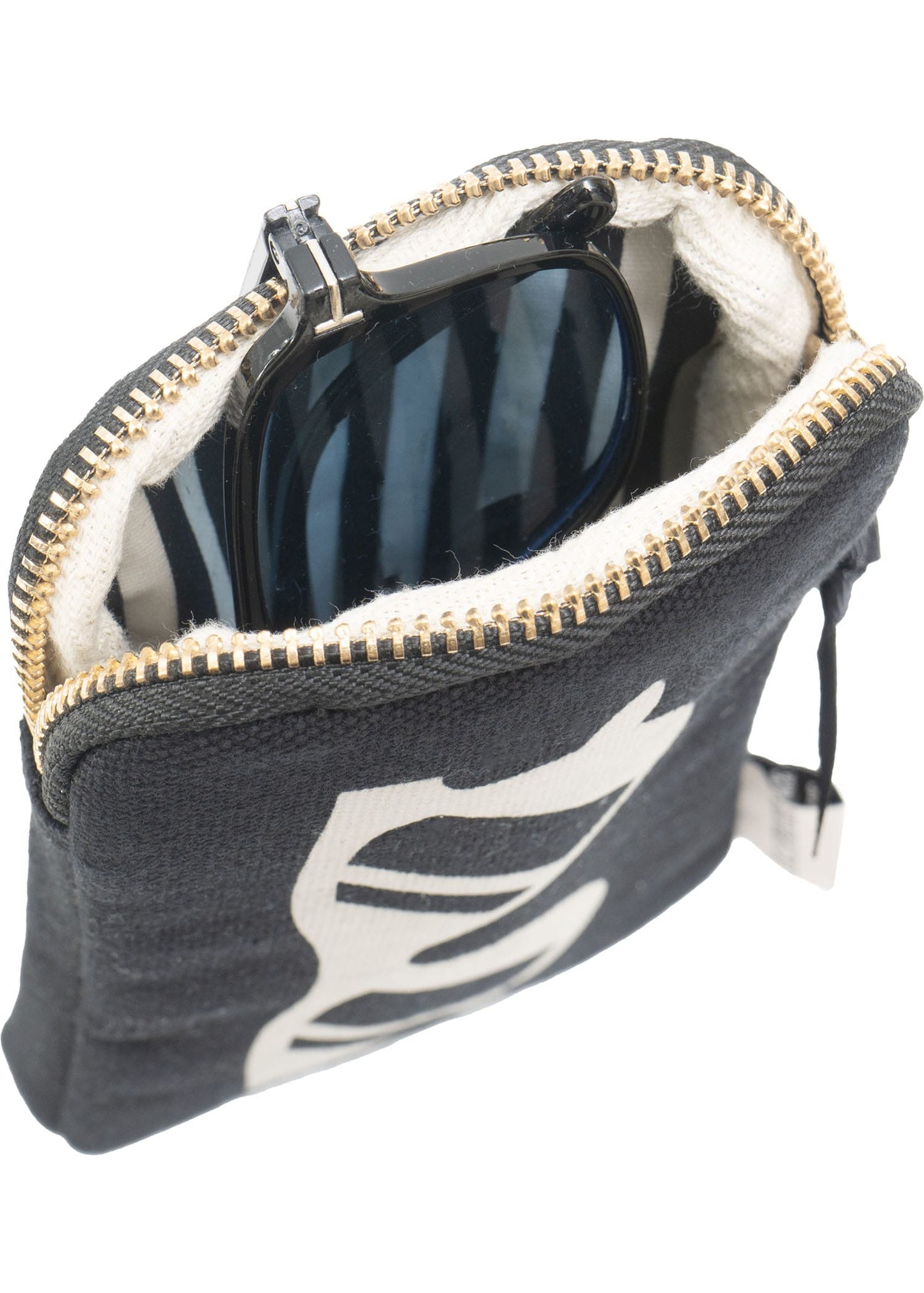 La L'Amour 16oz Cotton Canvas 3 Piece Toiletry Packing Set With Sunglasses Case
