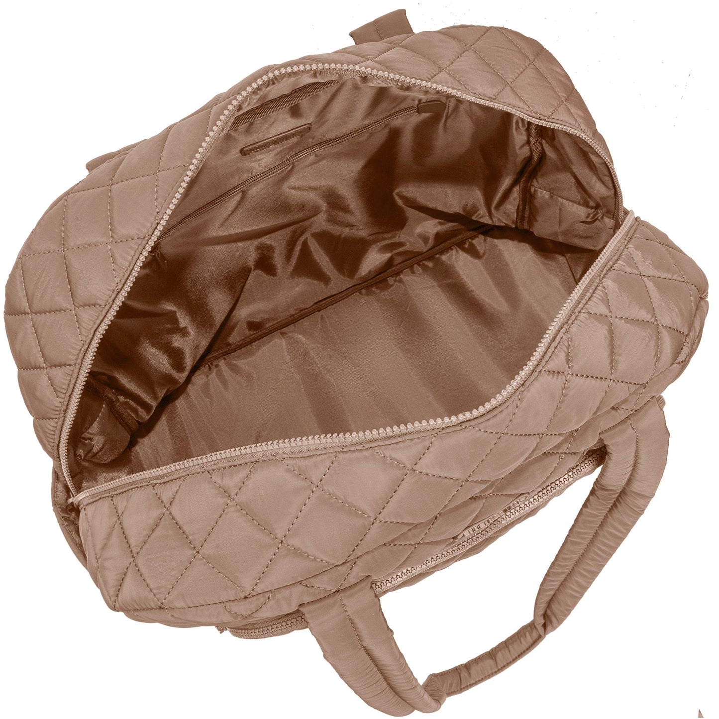 Ellen Tracy 20 Inch Diamond Nylon Quilted Travel Duffel