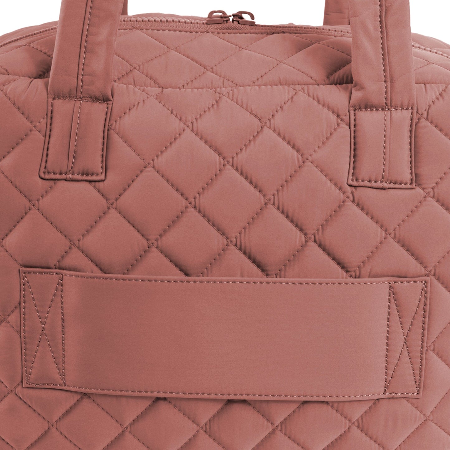 Ellen Tracy 20 Inch Diamond Nylon Quilted Travel Duffel