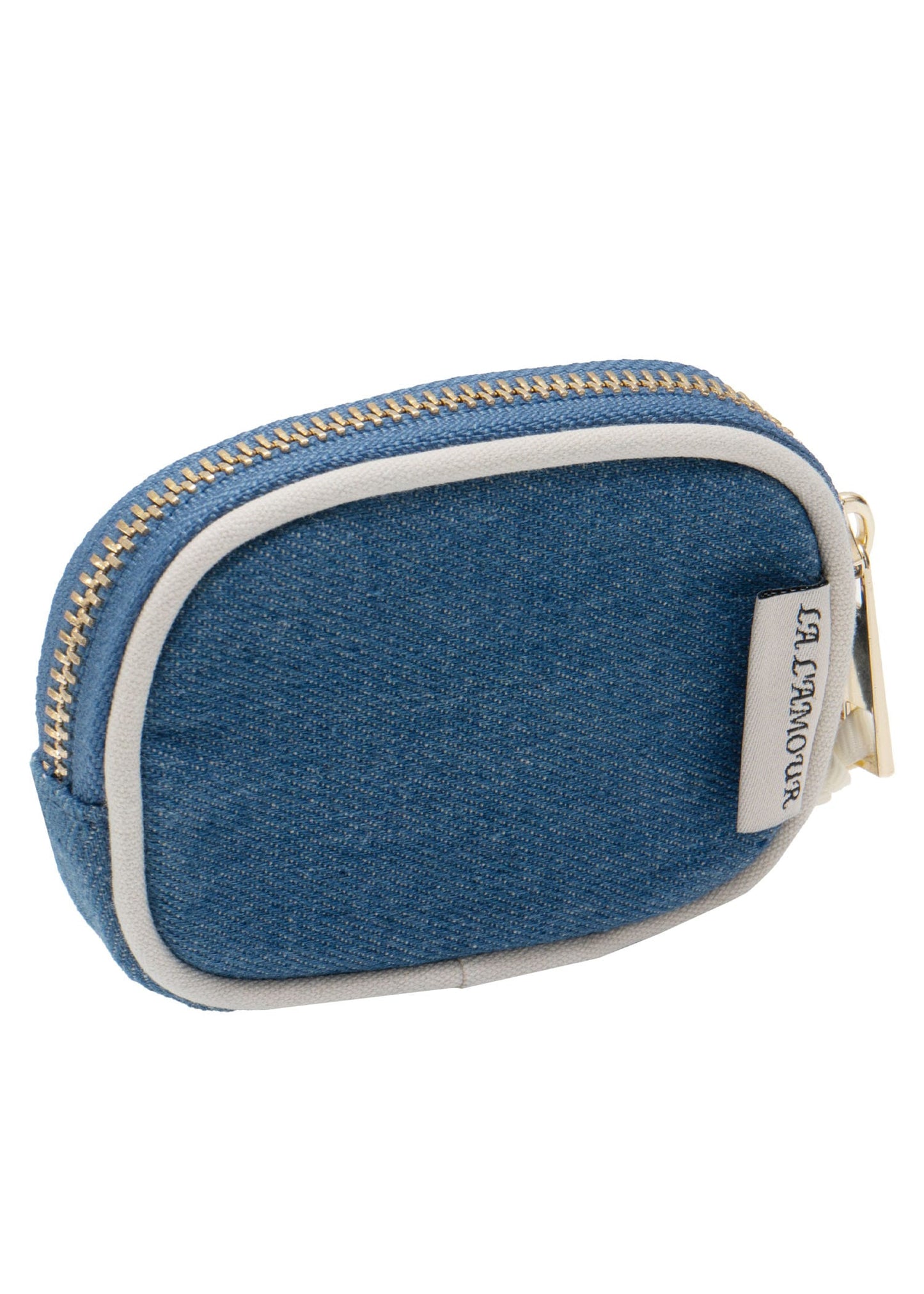 La L'Amour 16oz Cotton Canvas 3 Piece Toiletry Packing Set With Earbuds Case