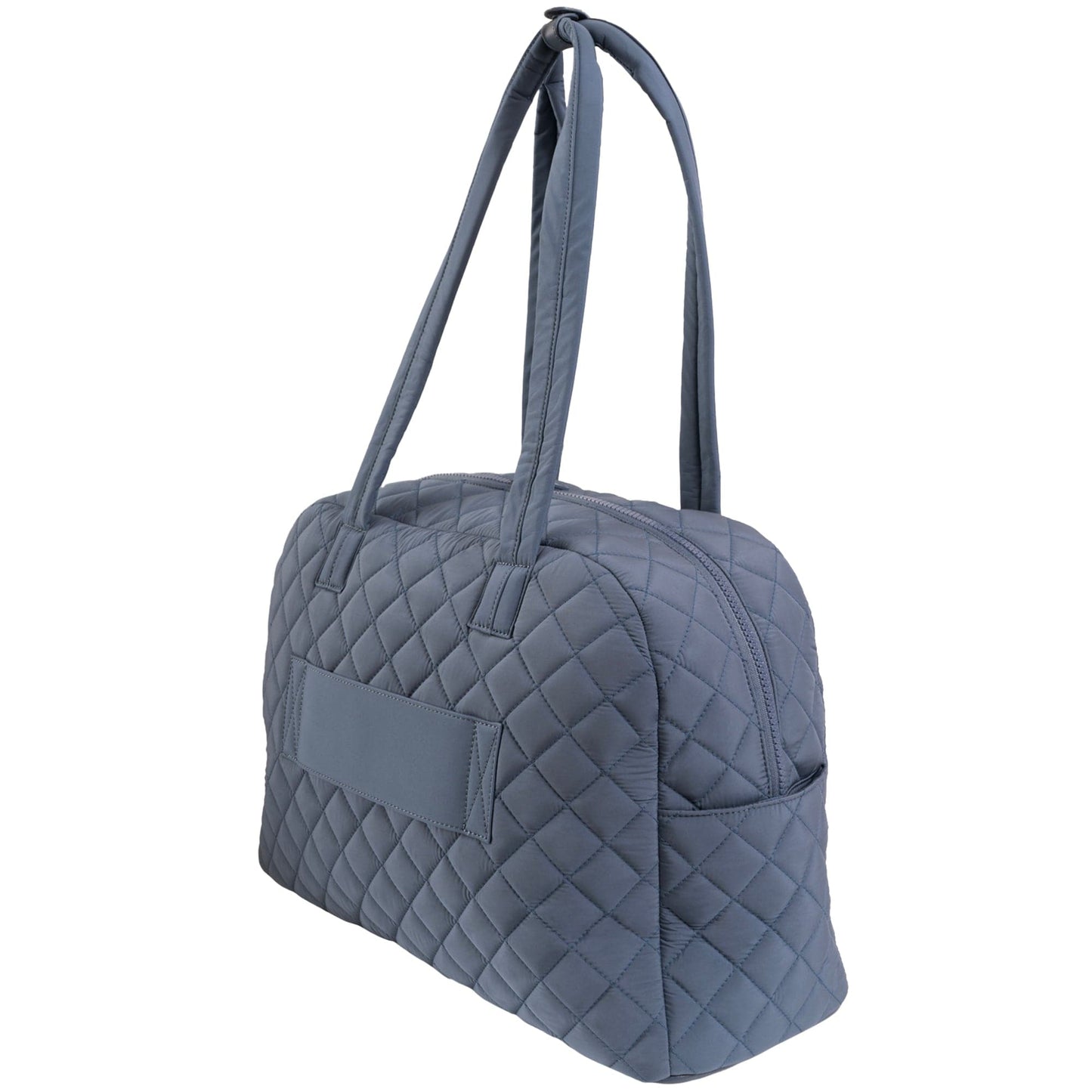 Ellen Tracy 20 Inch Diamond Nylon Quilted Travel Duffel