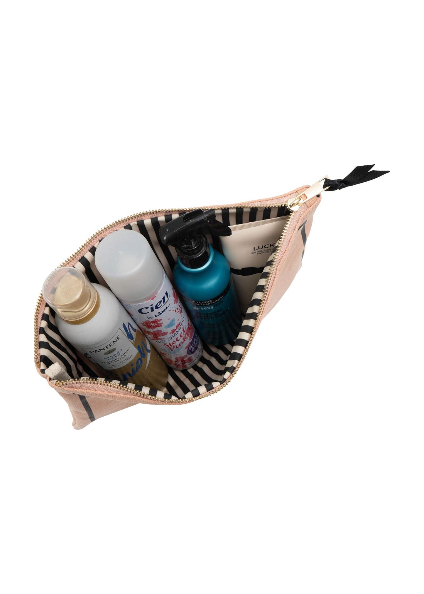 La L'Amour 16oz Cotton Canvas 3 Piece Toiletry Packing Set With Sunglasses Case