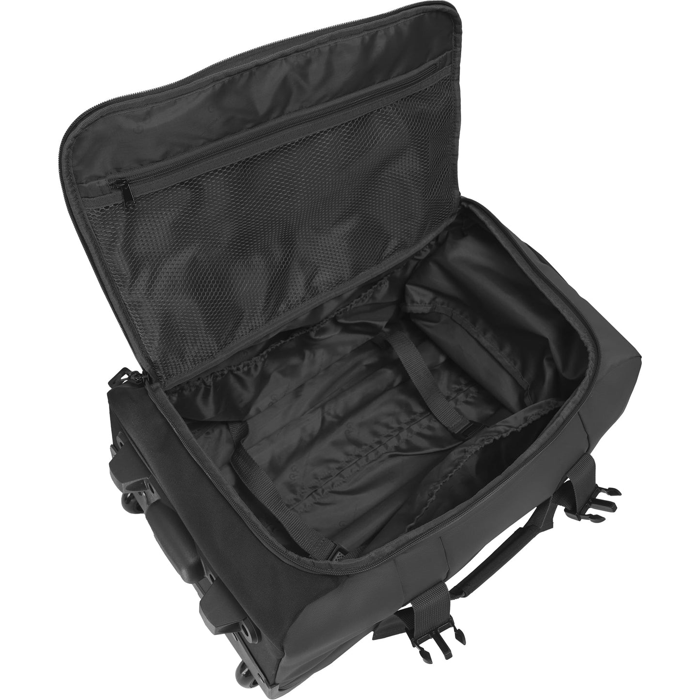 Jack Abrahams The Nova Recon 3 Piece Water Resistant Textured Tarpaulin Roller Luggage Set