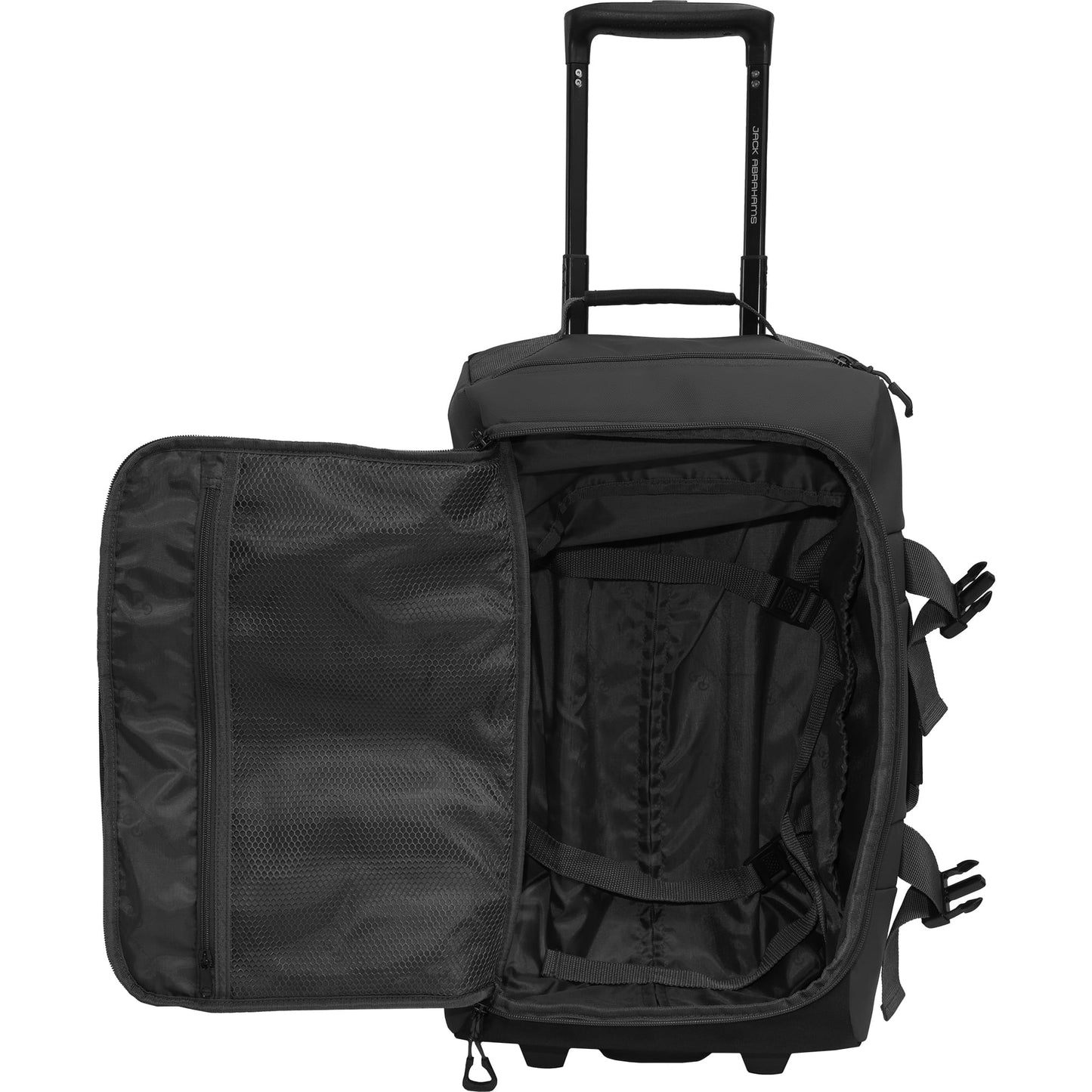 Jack Abrahams The Nova Recon 3 Piece Water Resistant Textured Tarpaulin Roller Luggage Set