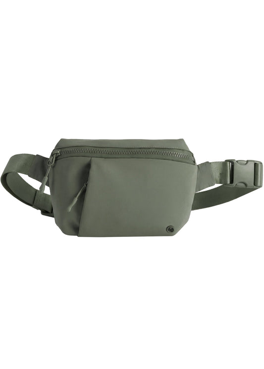 Joan & David Sport Nylon Passport Front Pocket Belt Bag