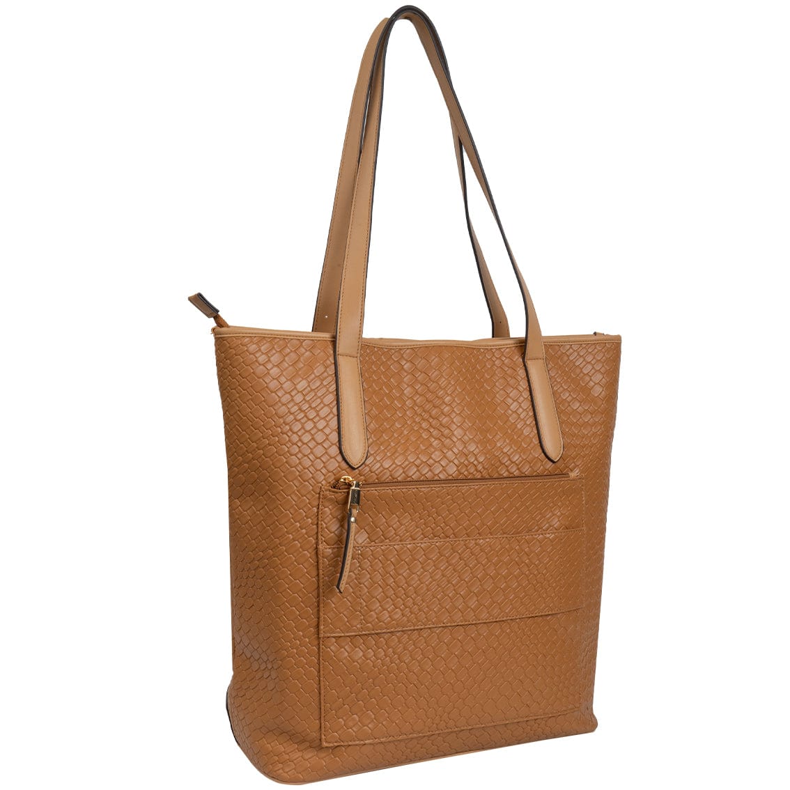 Ellen Tracy 18 Inch Croco Large Travel Workbook Tote Bag