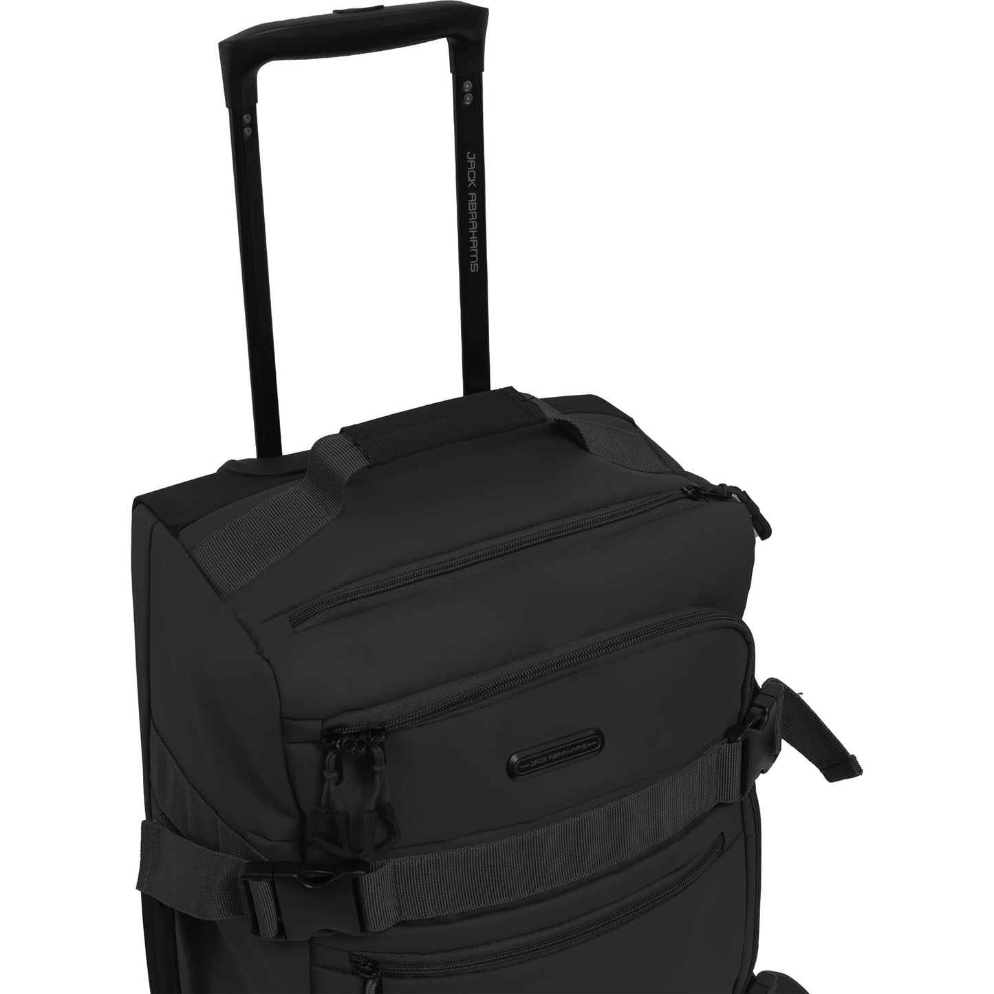 Jack Abrahams The Nova Recon 3 Piece Water Resistant Textured Tarpaulin Roller Luggage Set