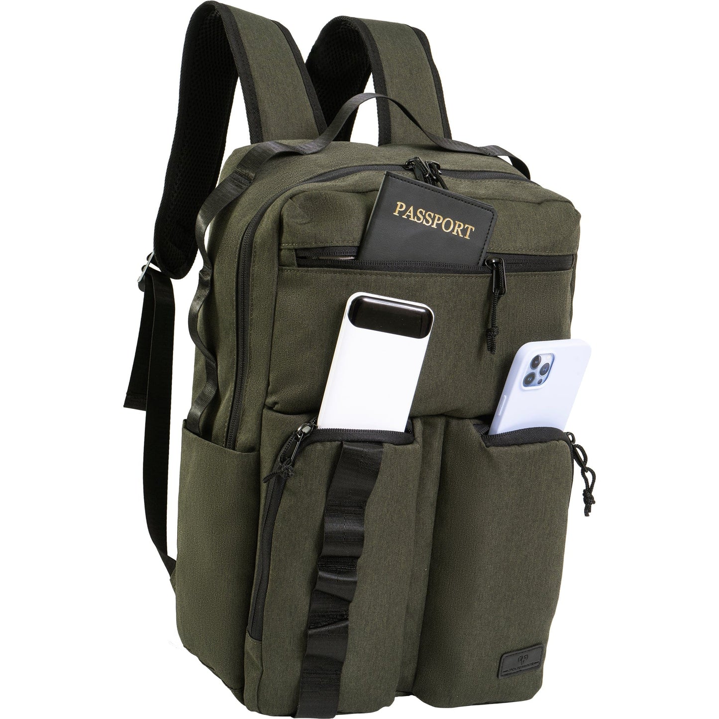 The Artemis | 18-In Two Tone Nylon Workbook Backpack