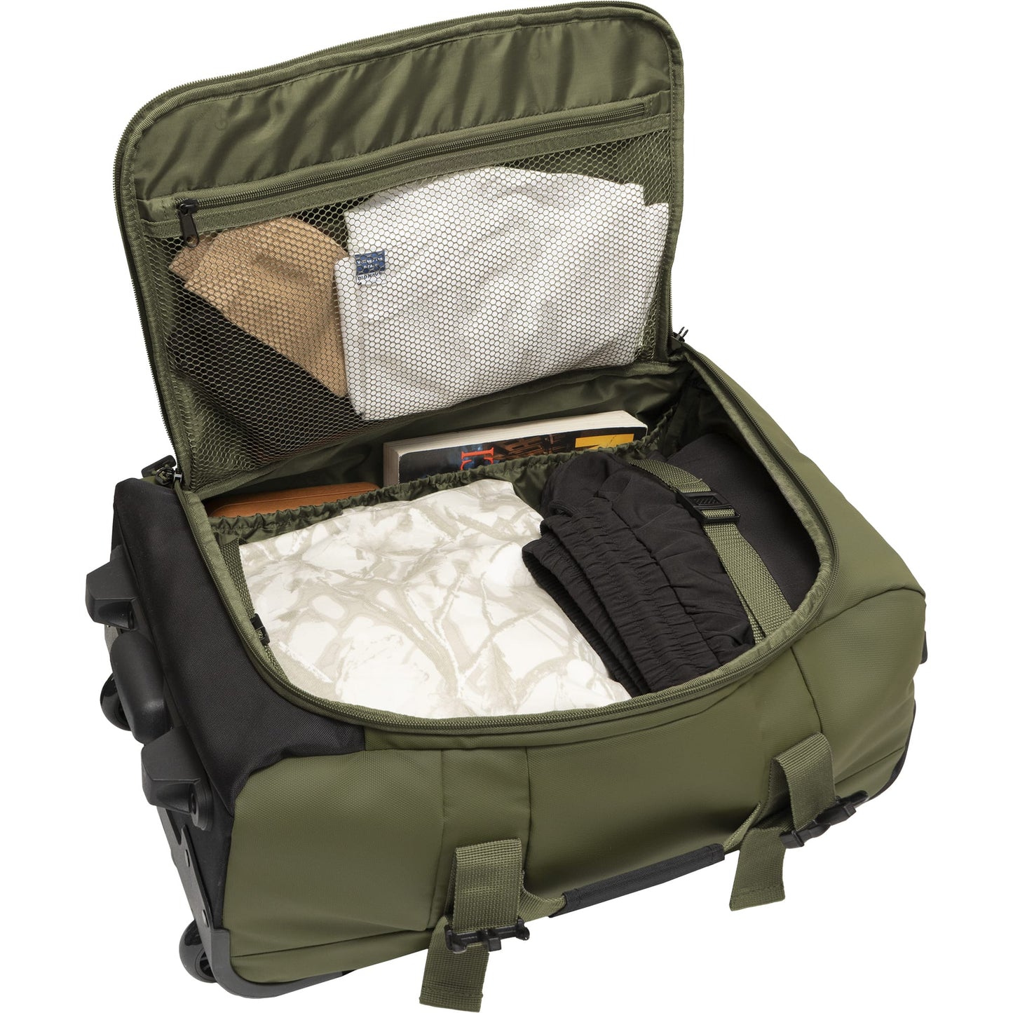 Jack Abrahams The Nova Recon 3 Piece Water Resistant Textured Tarpaulin Roller Luggage Set