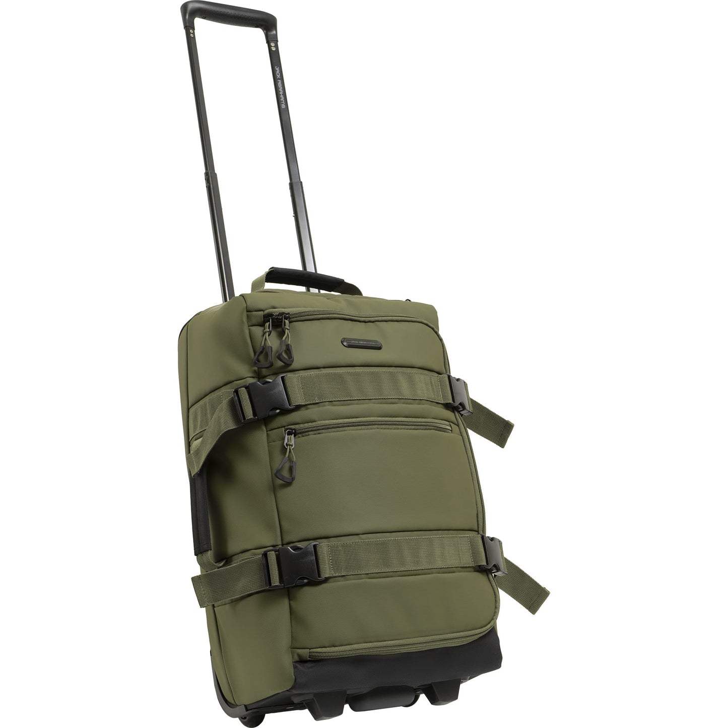 Jack Abrahams The Nova Recon 3 Piece Water Resistant Textured Tarpaulin Roller Luggage Set