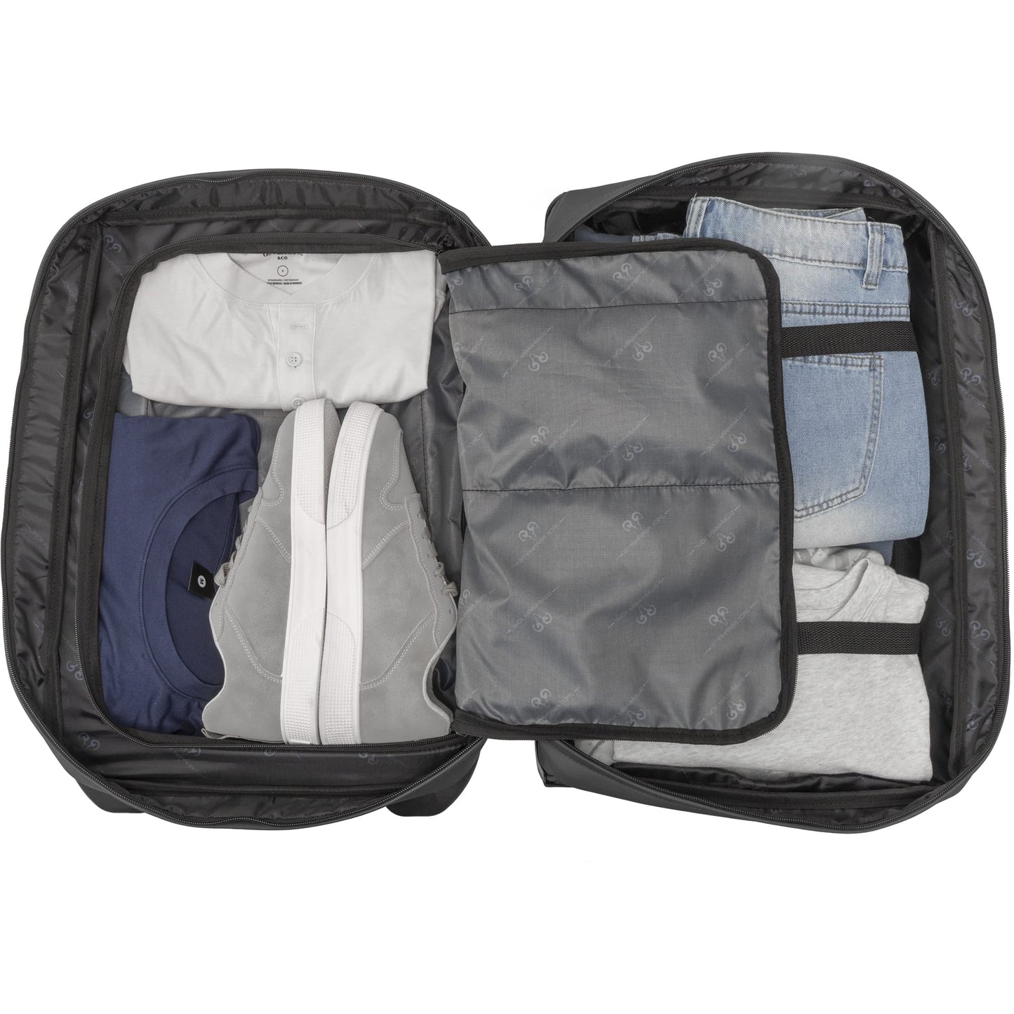 Jack Abrahams The Vector Rift 3 Piece Water Resistant Textured Tarpaulin Roller Luggage Set