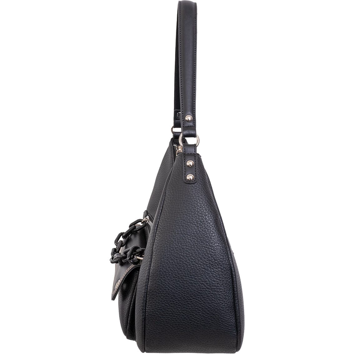 Ellen Tracy Resin Chain Hobo Shoulder Bag