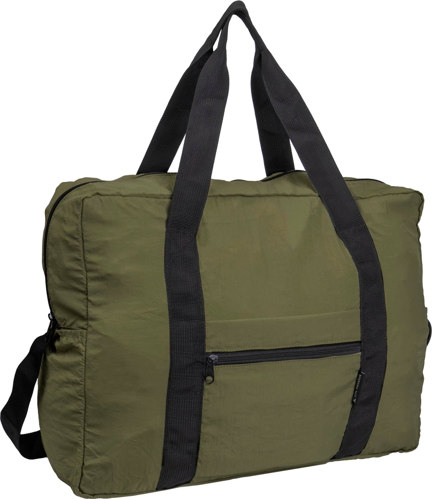 Boarding Pass Recycled Foldable & Packable Pouch Duffel Travel Bag