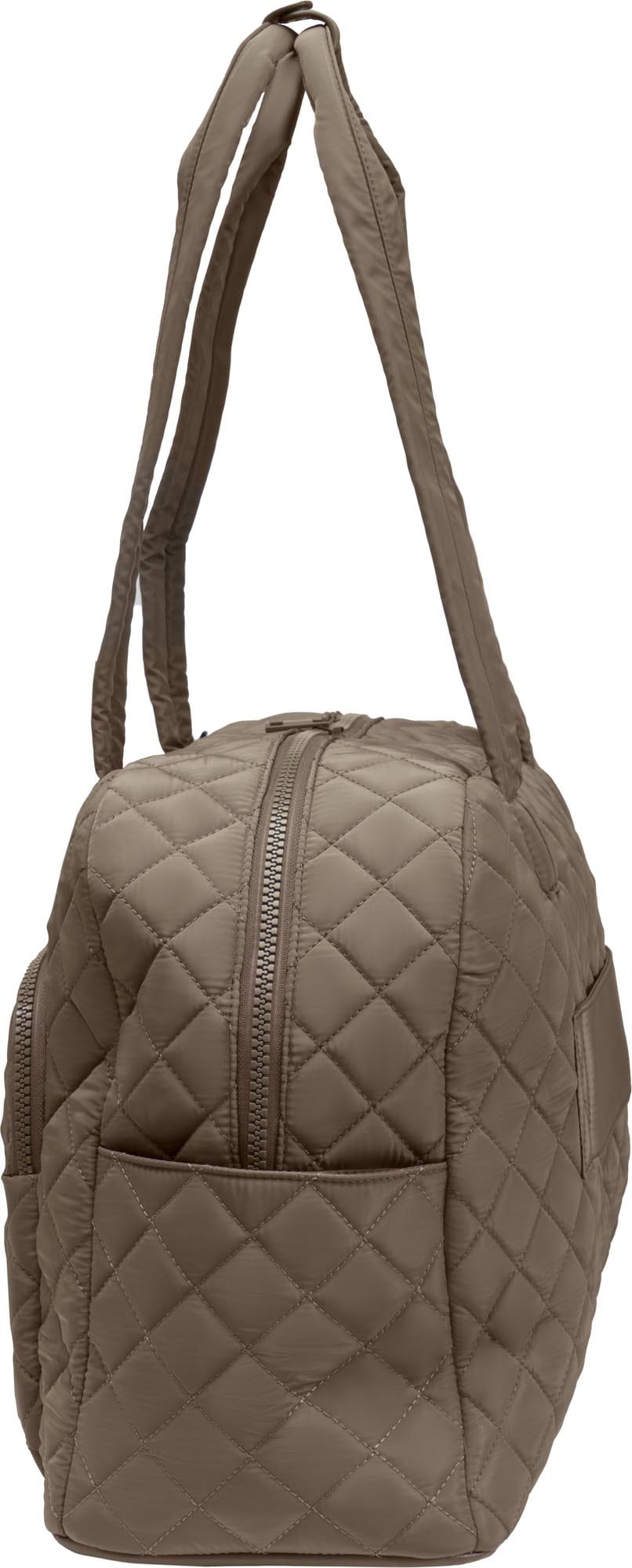 Ellen Tracy 20 Inch Diamond Nylon Quilted Travel Duffel
