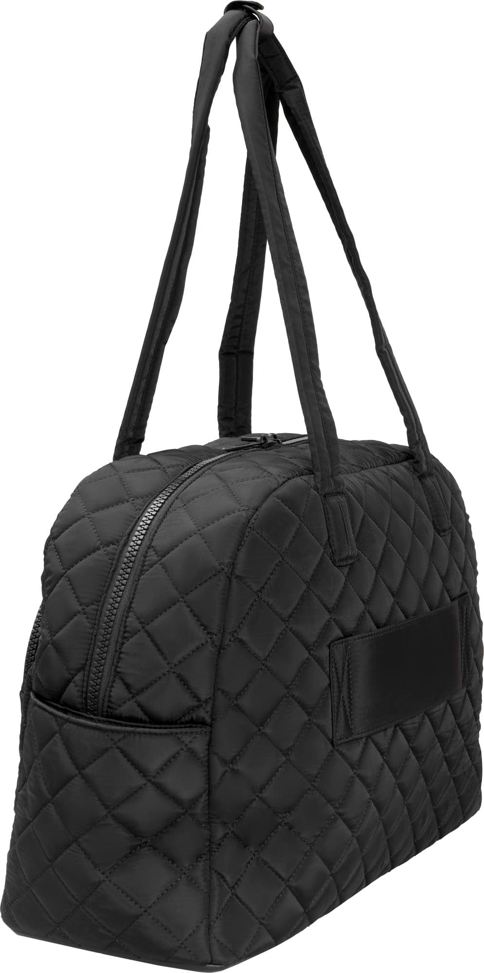 Ellen Tracy 20 Inch Diamond Nylon Quilted Travel Duffel