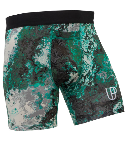 Veil Camo x UP Boxers Woods Green Camo Print Modal Boxer Brief