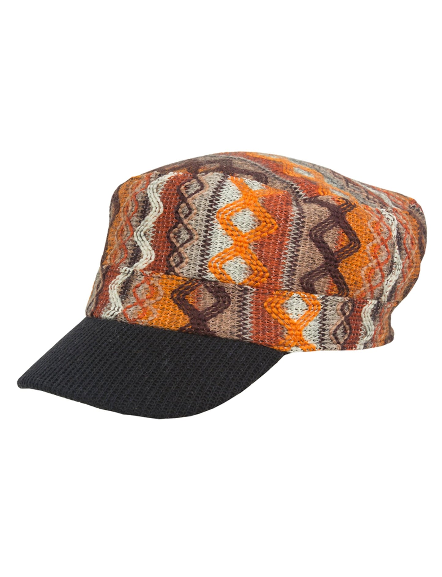 Magid Geometric Print Cadet Cap