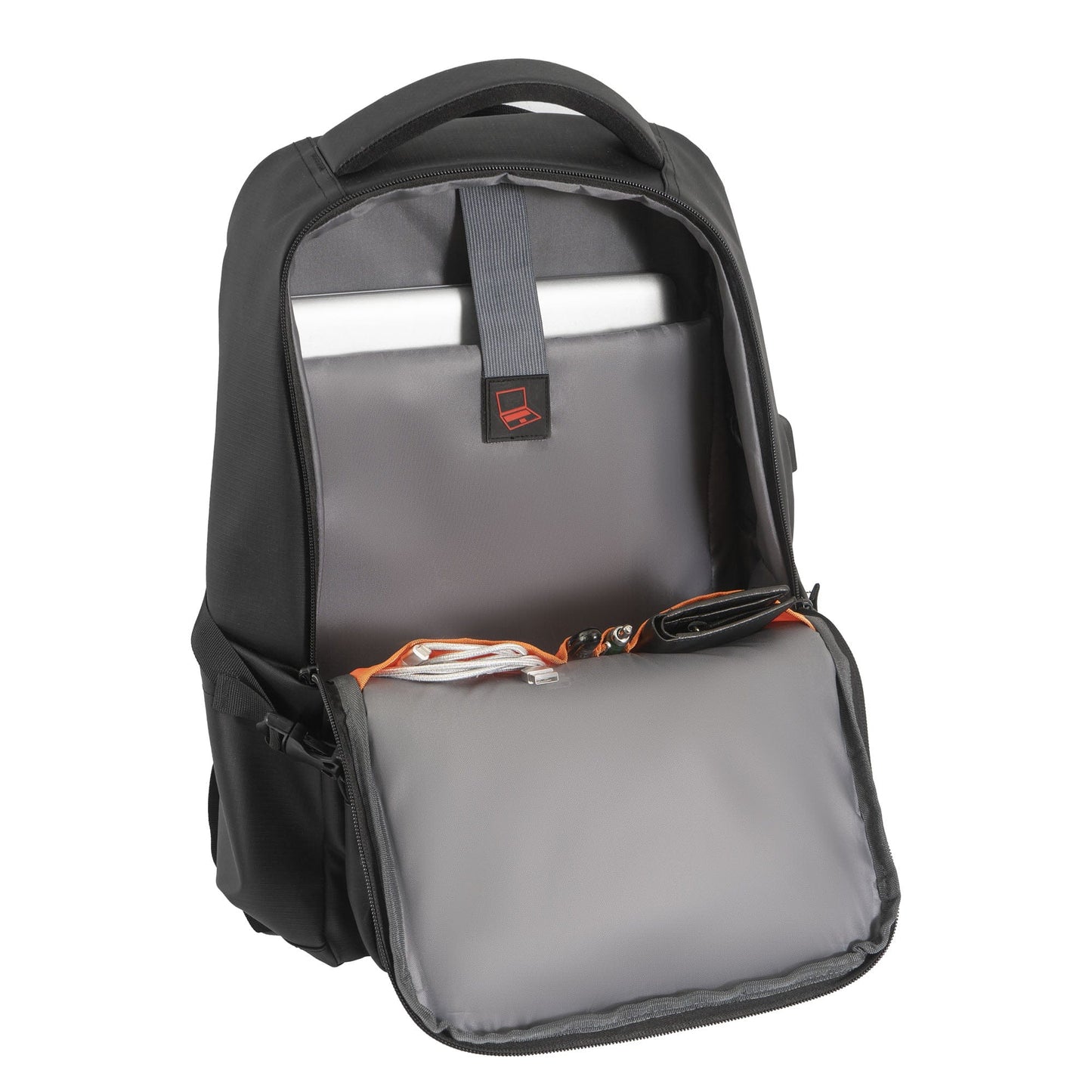 Jack Abrahams 18-In Tarpaulin Workbook Laptop Backpack