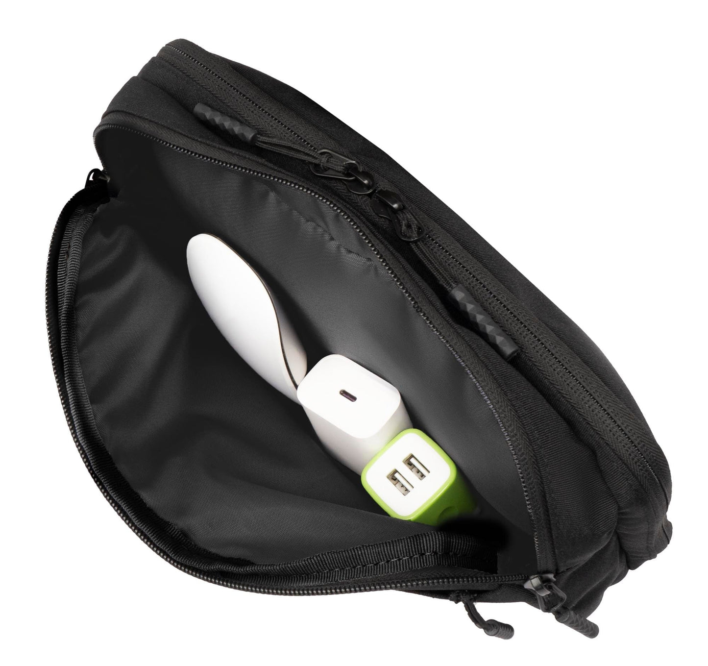 Jack Abrahams The Velocity Nylon Tech Accessory Organizer Pouch 3L