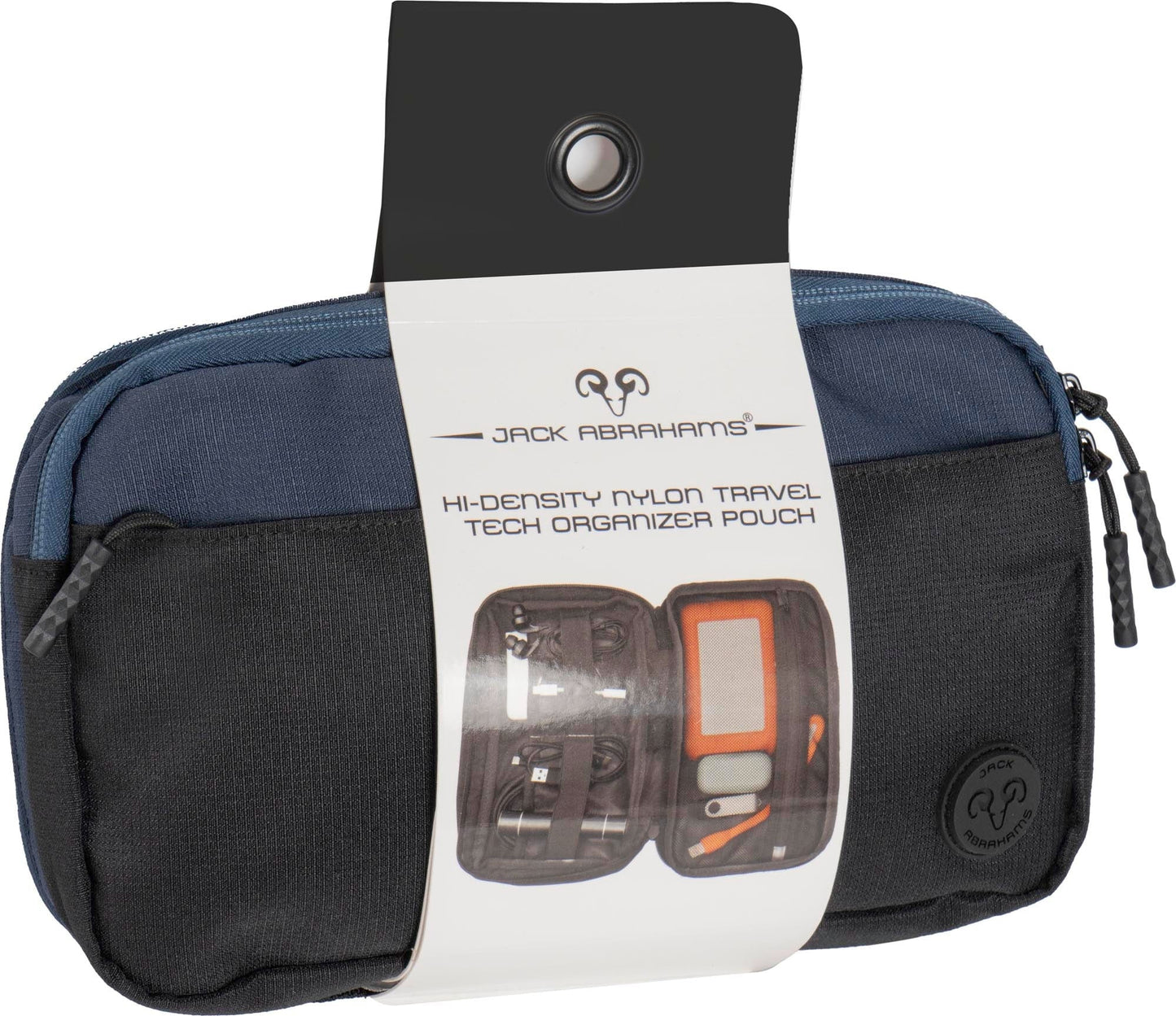 Jack Abrahams The Velocity Nylon Tech Accessory Organizer Pouch 3L